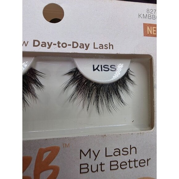 Kiss Lash Drip "Drenched" False Eyelashes Pack Spiky Boosted Volume 3D Drama Wet - Picture 13 of 16